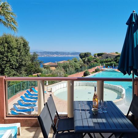 Magnifique Vue Mer Et Piscine - Les Cles De L Esterel Théoule-sur-Mer Eksteriør billede